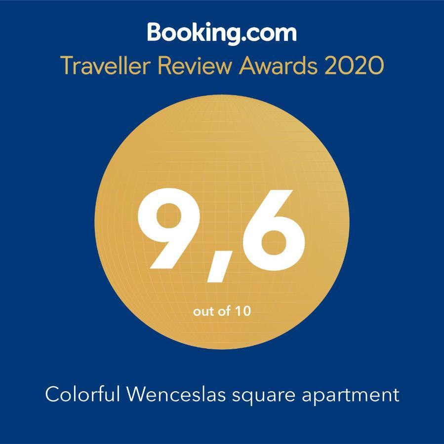 Colorful Wenceslas Square Apartment Prag Dış mekan fotoğraf