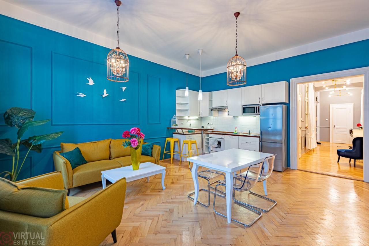 Colorful Wenceslas Square Apartment Prag Dış mekan fotoğraf